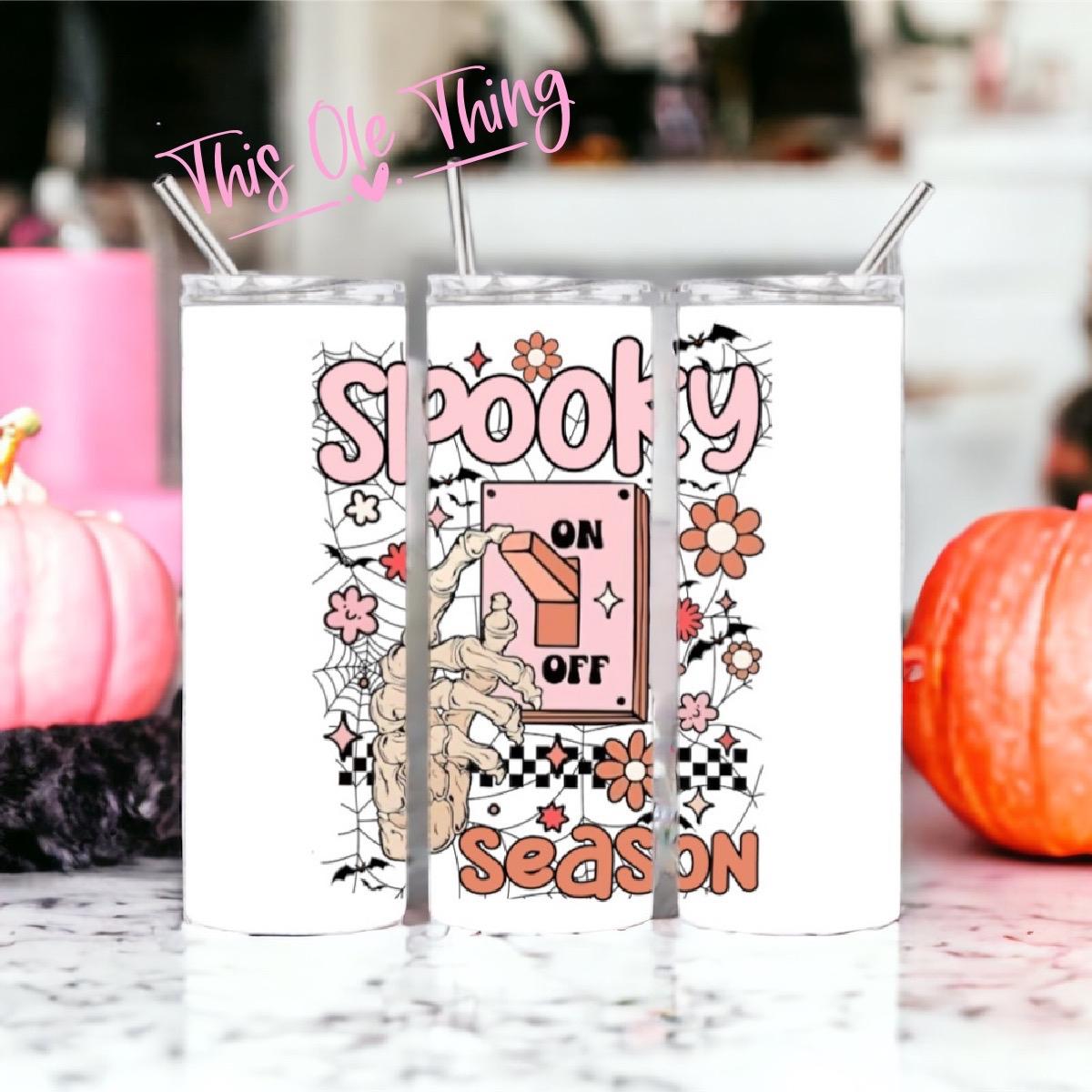 Spooky Season Icon 20oz Tumbler