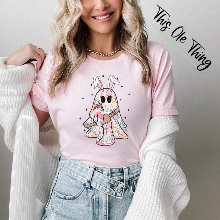 Bunny Easter Ghosty T-Shirt