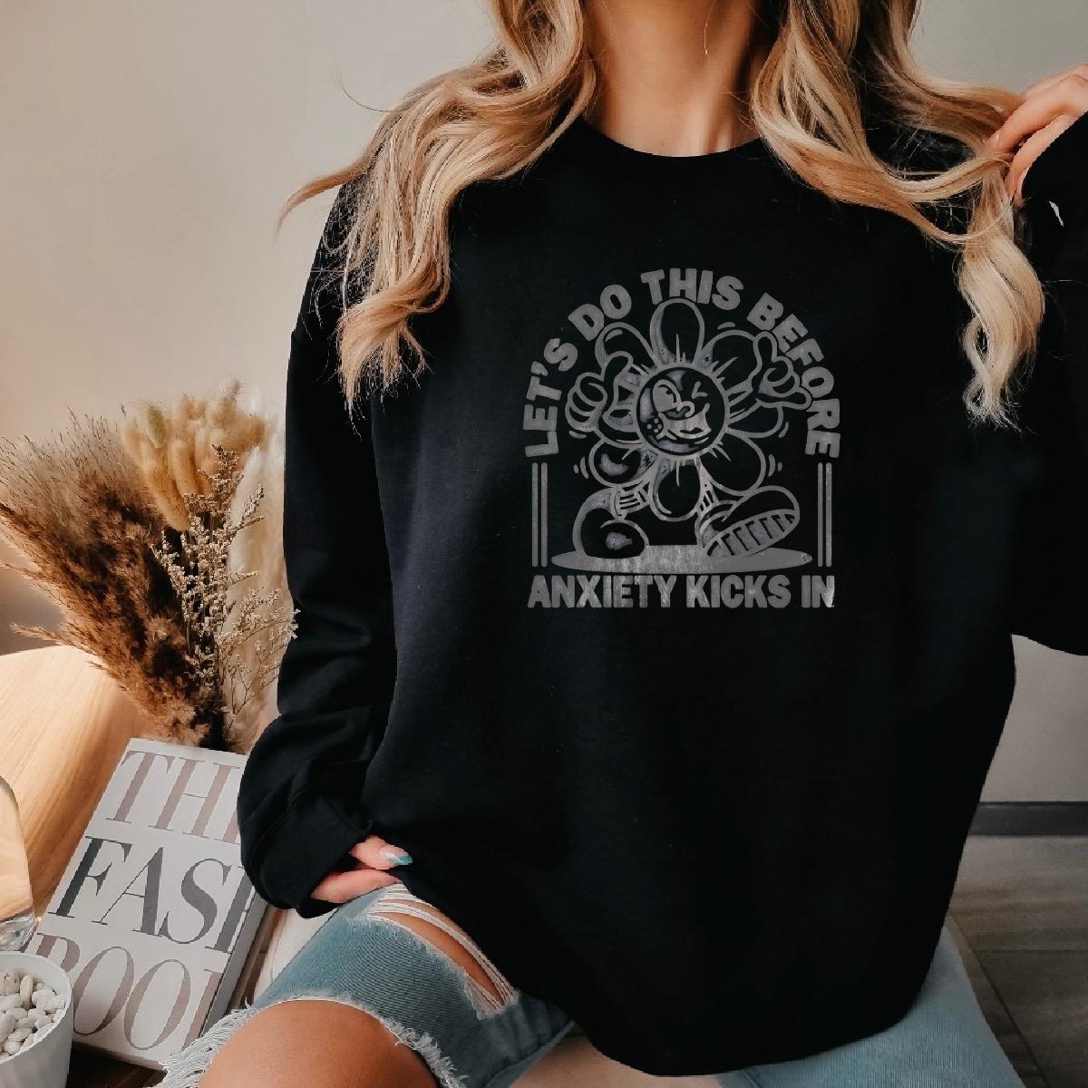 Anxiety Crewneck Sweatshirt