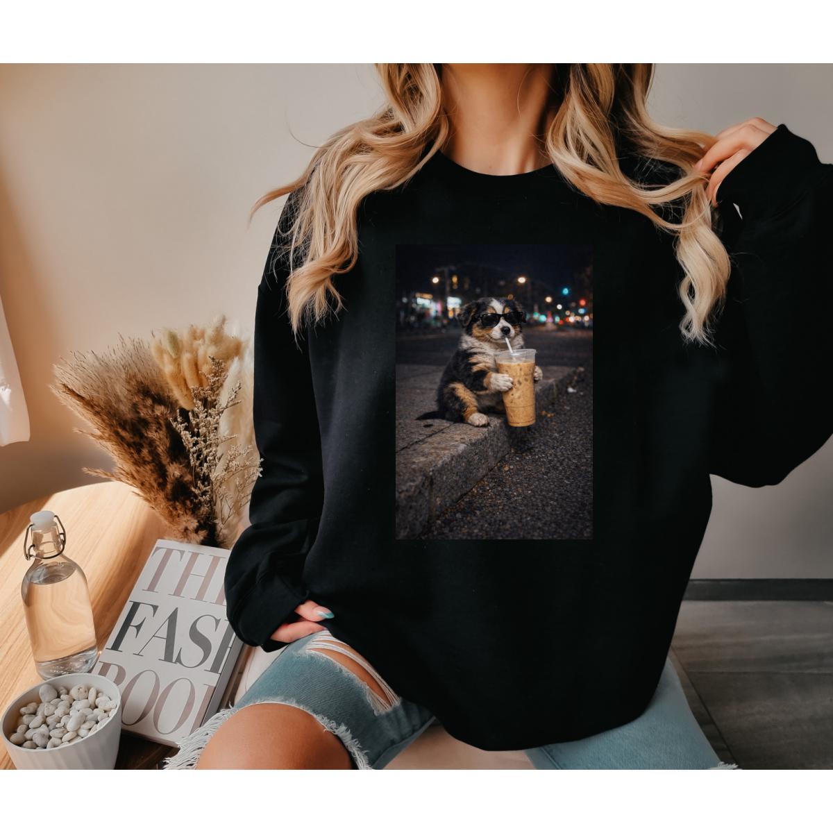 Coffee Dog Sweatshirt