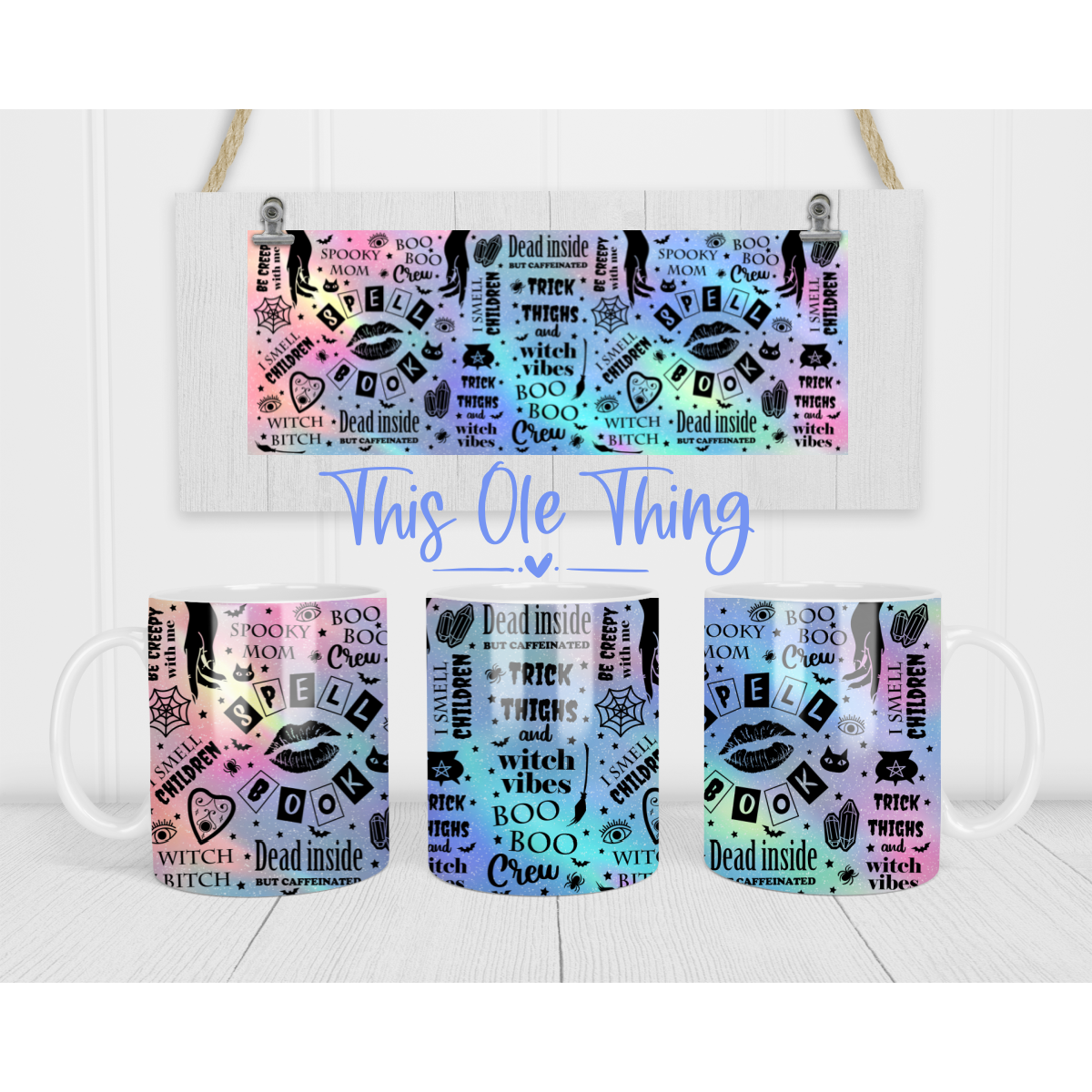 11 oz Spell Book Mug