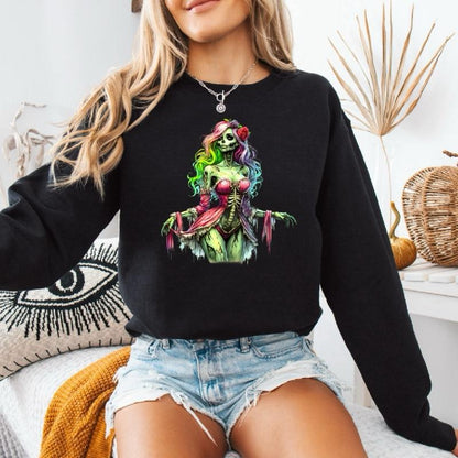Pretty Zombie Girl Sweatshirt