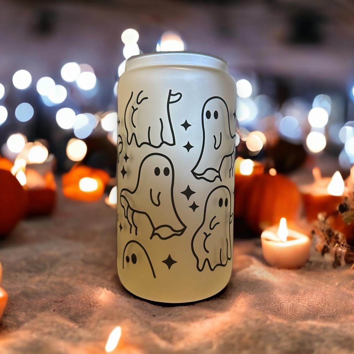 Bad Ghoul 16oz Glass Can