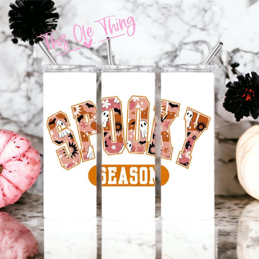 Retro Spooky Season 20oz Tumbler