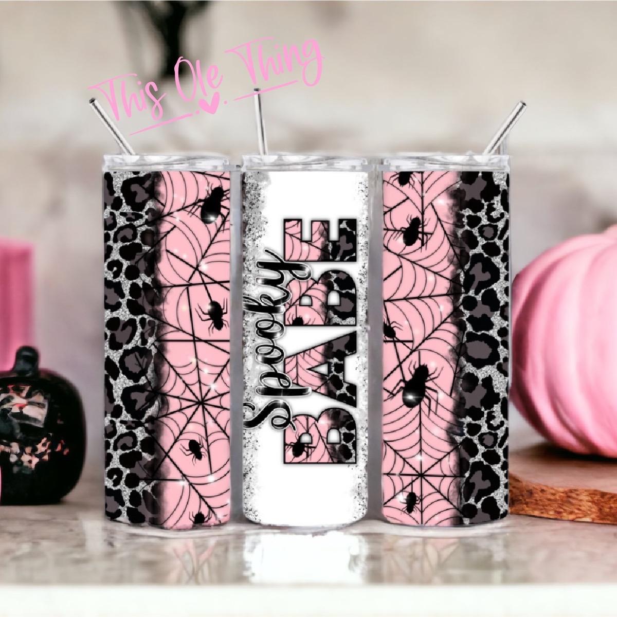 Spooky Babe 20oz Tumbler