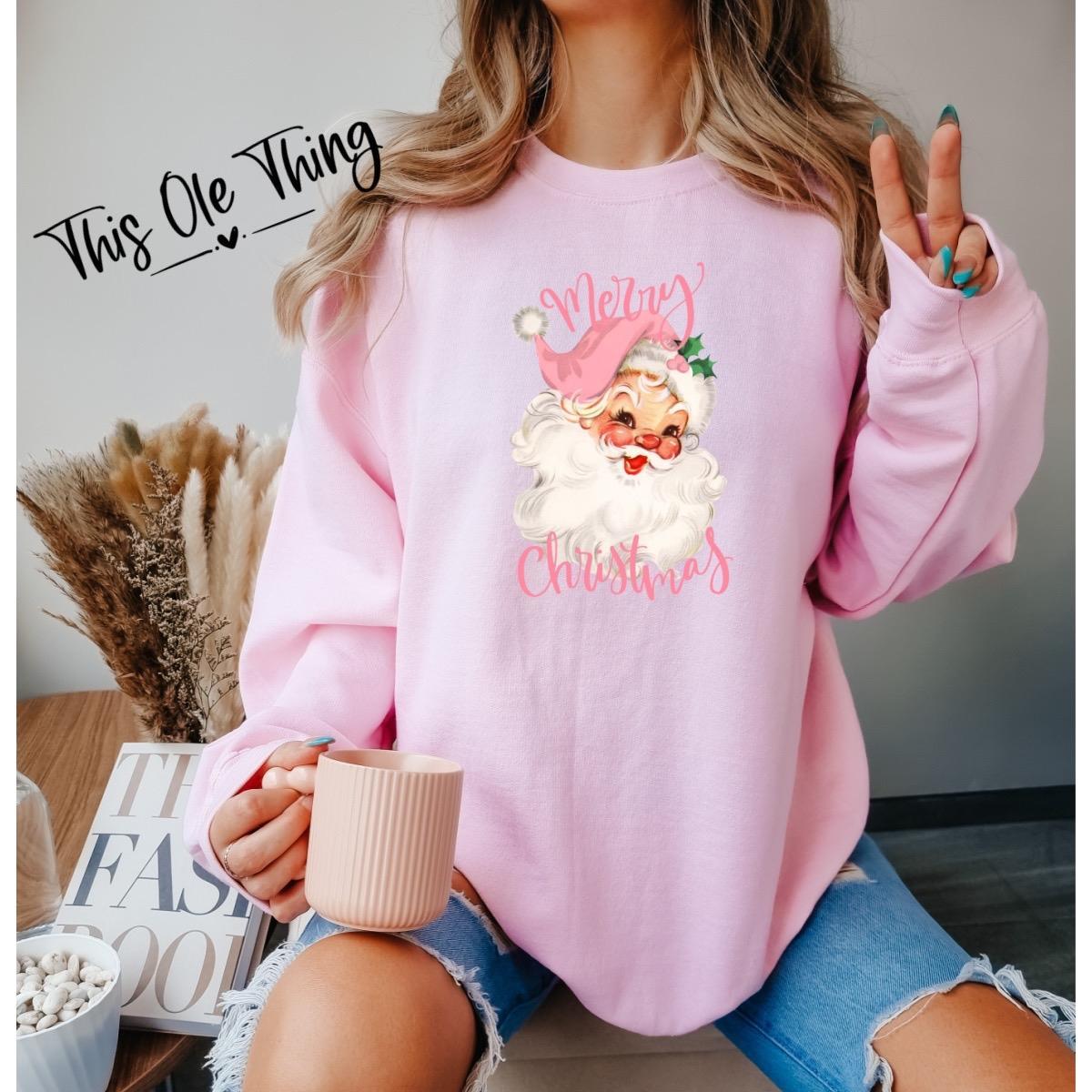 Vintage Santa Sweatshirt