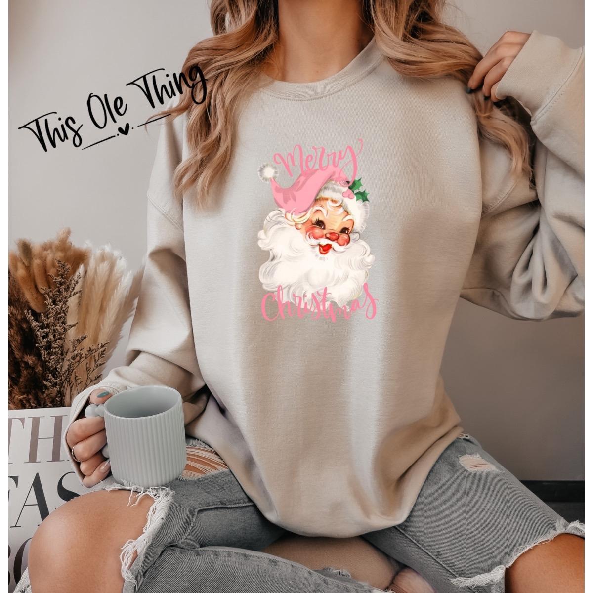 Vintage Santa Sweatshirt