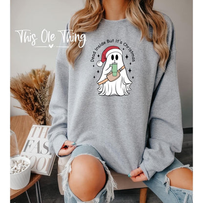 But It’s Christmas Spooky Crewneck Sweatshirt