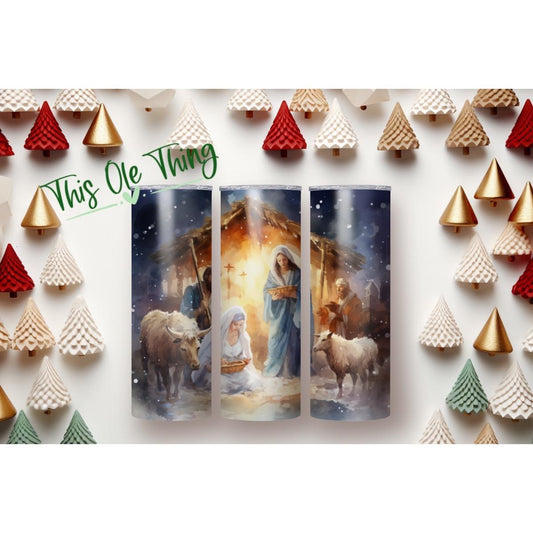 Nativity Scene 20oz Tumbler