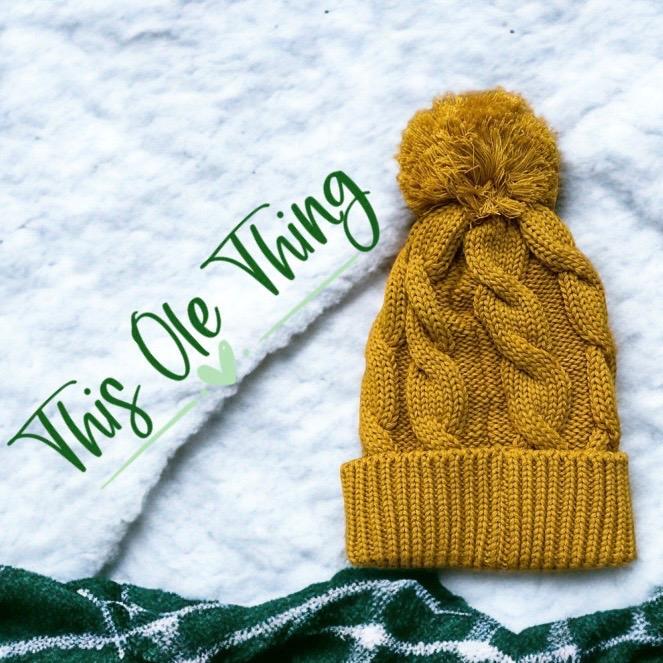 Luxury Winter Cable Knit Beanie