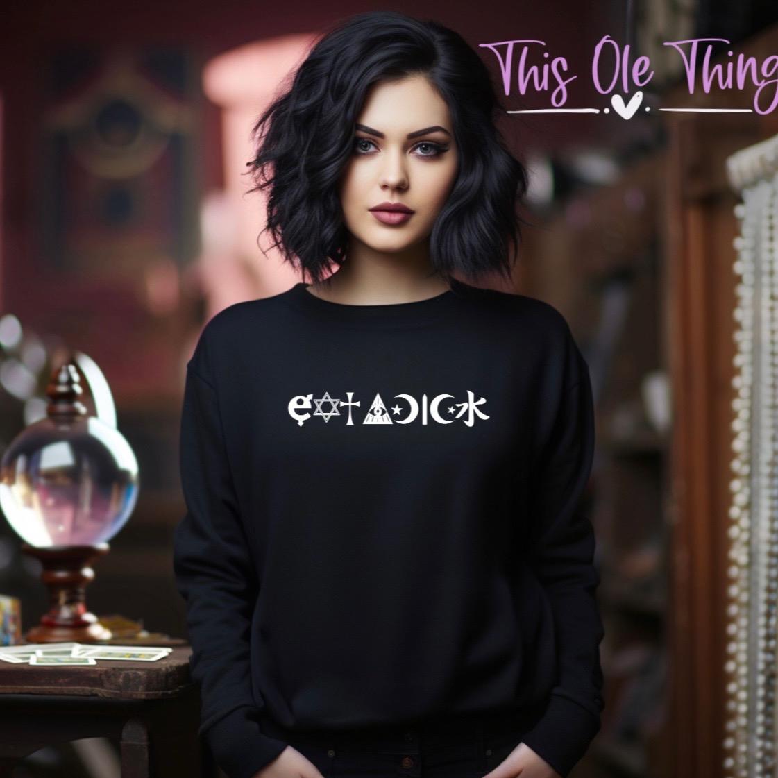 Hidden Message Crewneck Sweatshirt