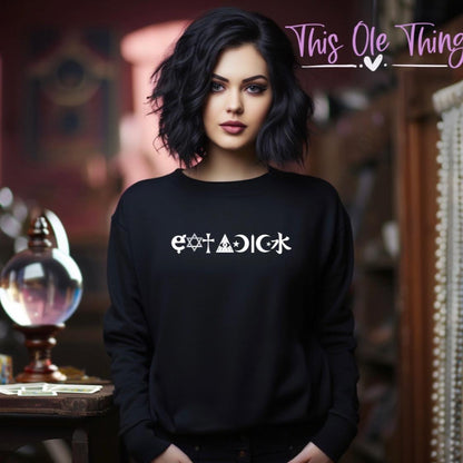 Hidden Message Crewneck Sweatshirt