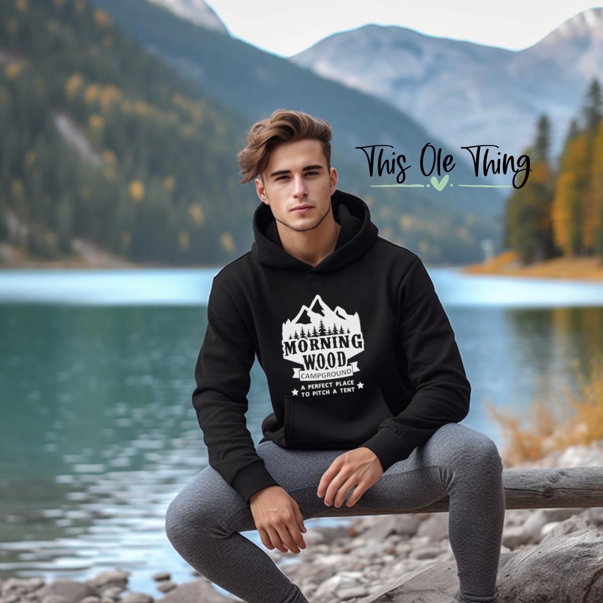 Men's Morning Wood Camping Hoodie