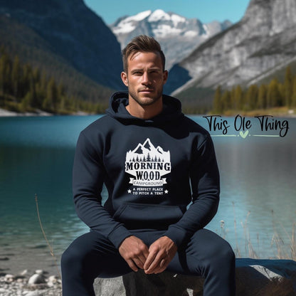 Men's Morning Wood Camping Hoodie