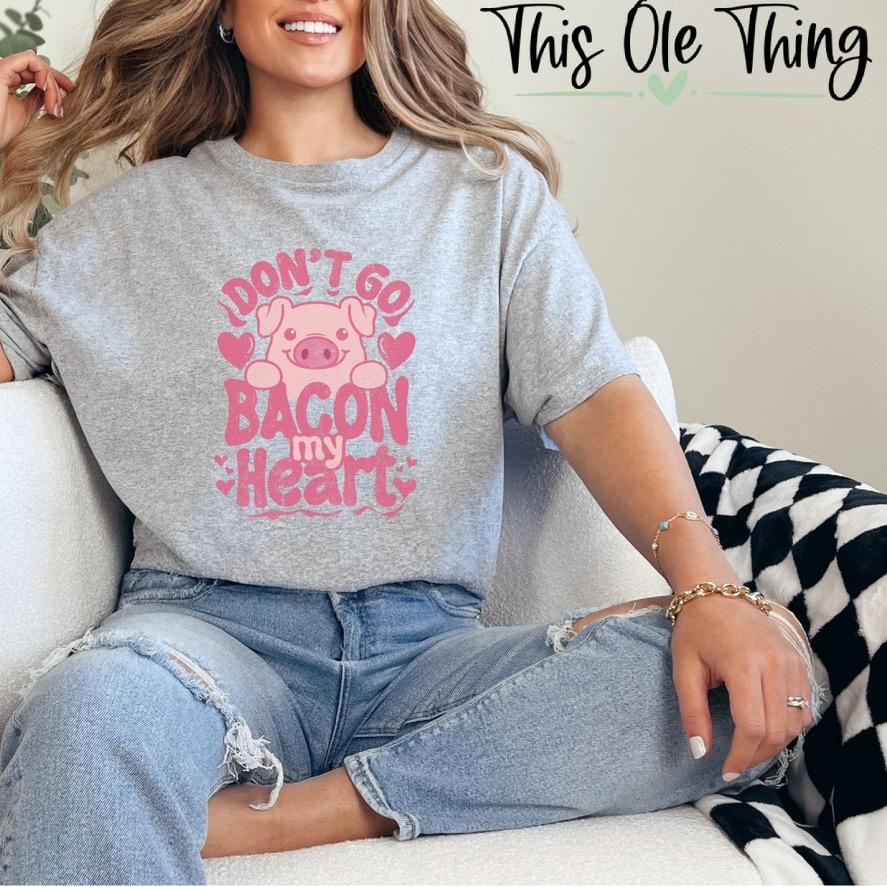 Love Bacon My Heart T-Shirt