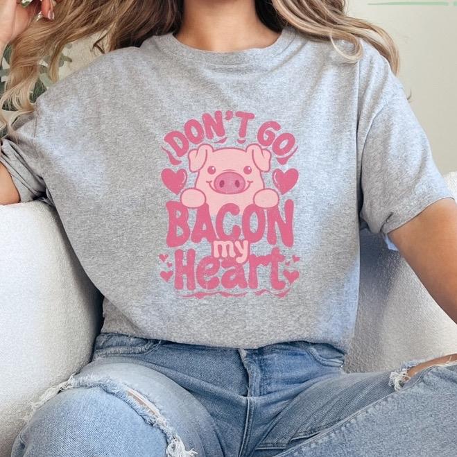 Love Bacon My Heart T-Shirt