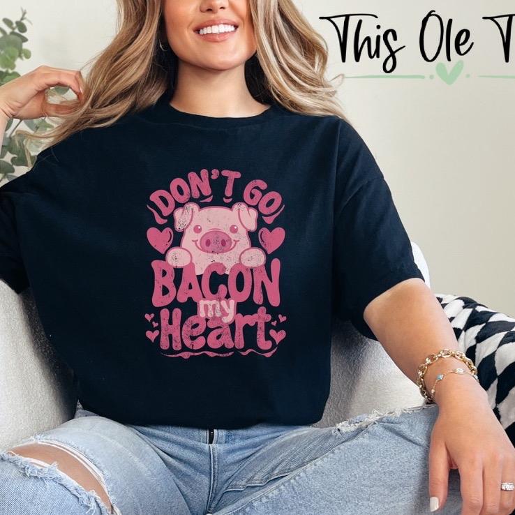 Love Bacon My Heart T-Shirt