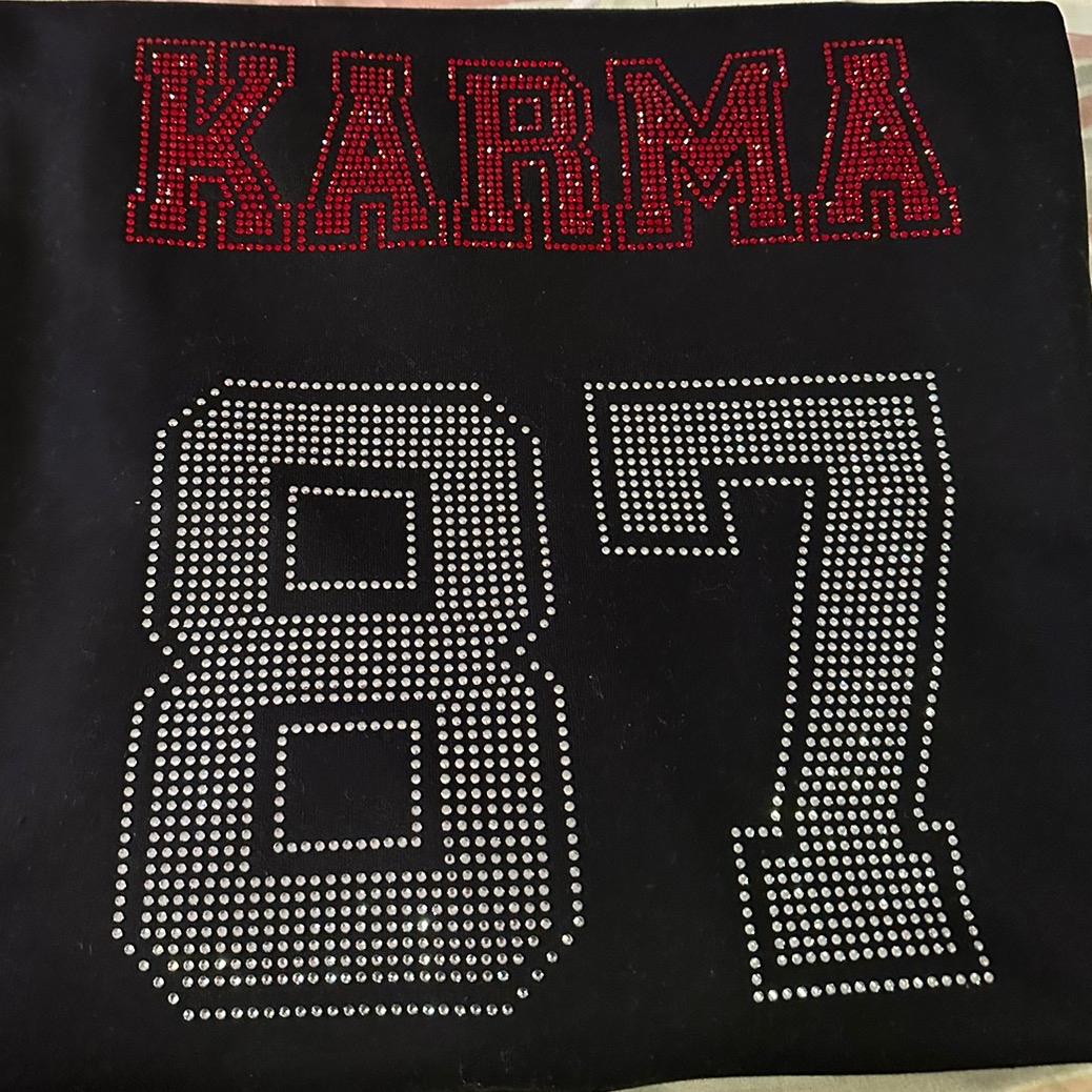 Karma 87 Rhinestone Crewneck Sweatshirt - photo 5