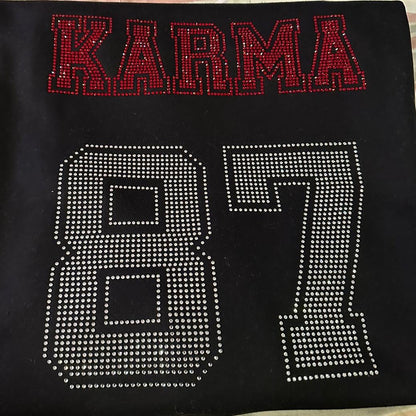 Karma 87 Rhinestone Crewneck Sweatshirt - photo 5