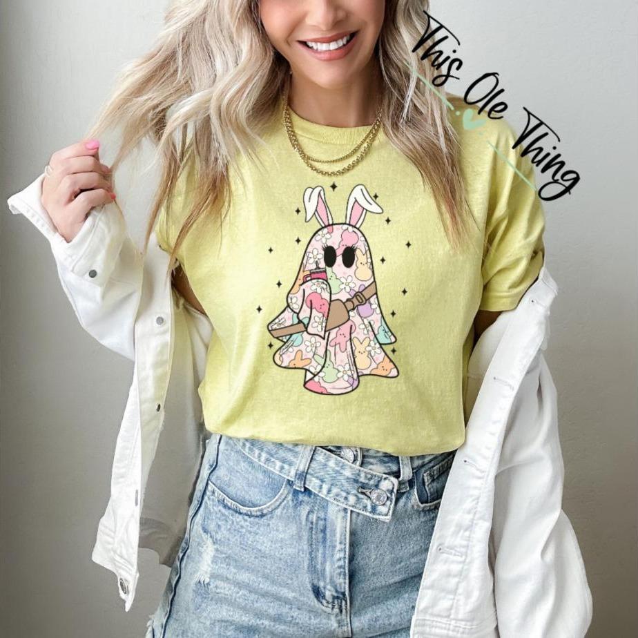 Bunny Easter Ghosty T-Shirt