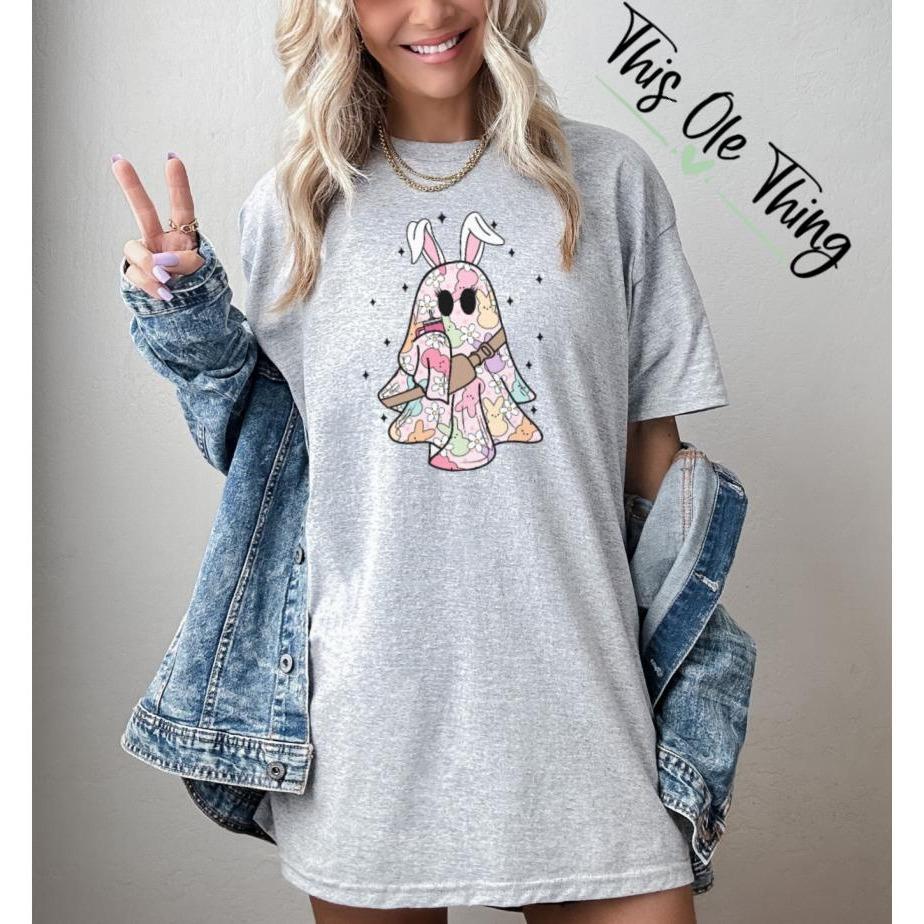 Bunny Easter Ghosty T-Shirt