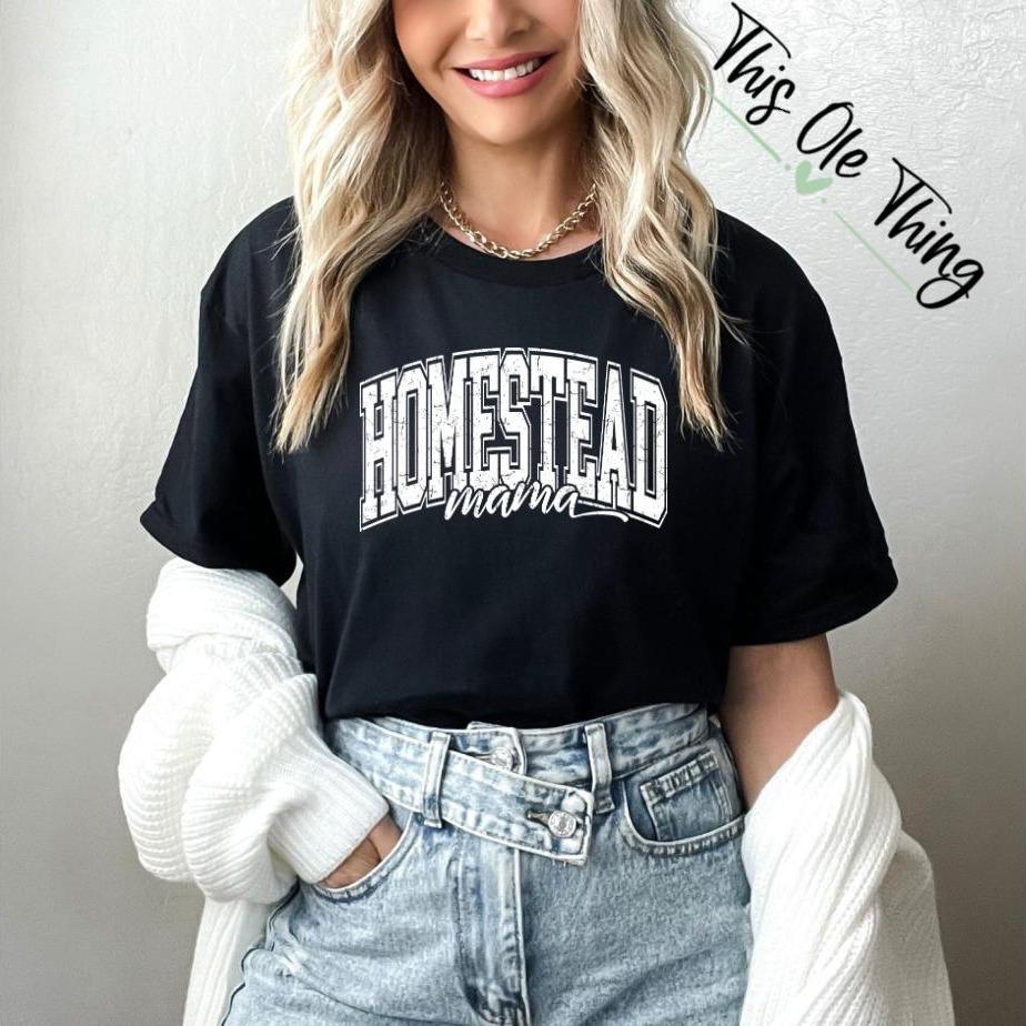 Homestead Mama Distressed T-Shirt