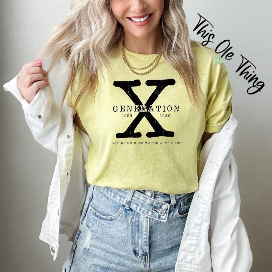 Generation X 1965-1980 Graphic T-Shirt