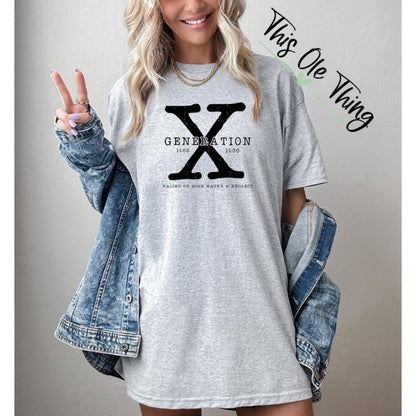 Generation X 1965-1980 Graphic T-Shirt