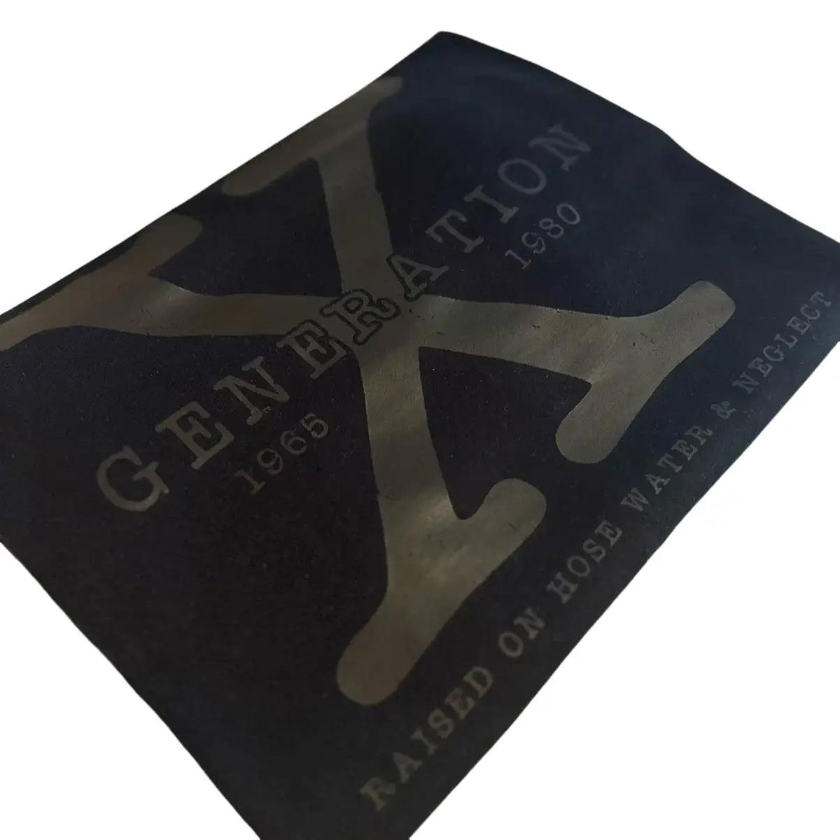 Generation X Tonal Black-on-Black T-Shirt