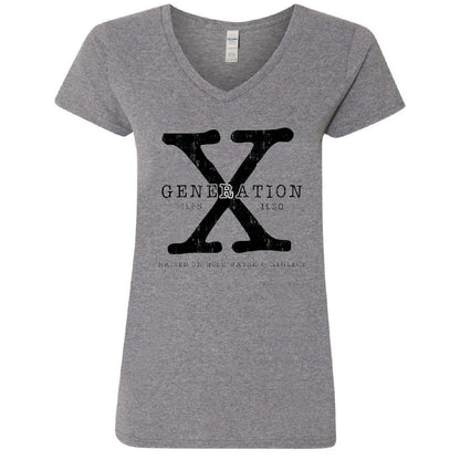 Generation X Bright Color V-Neck Tee
