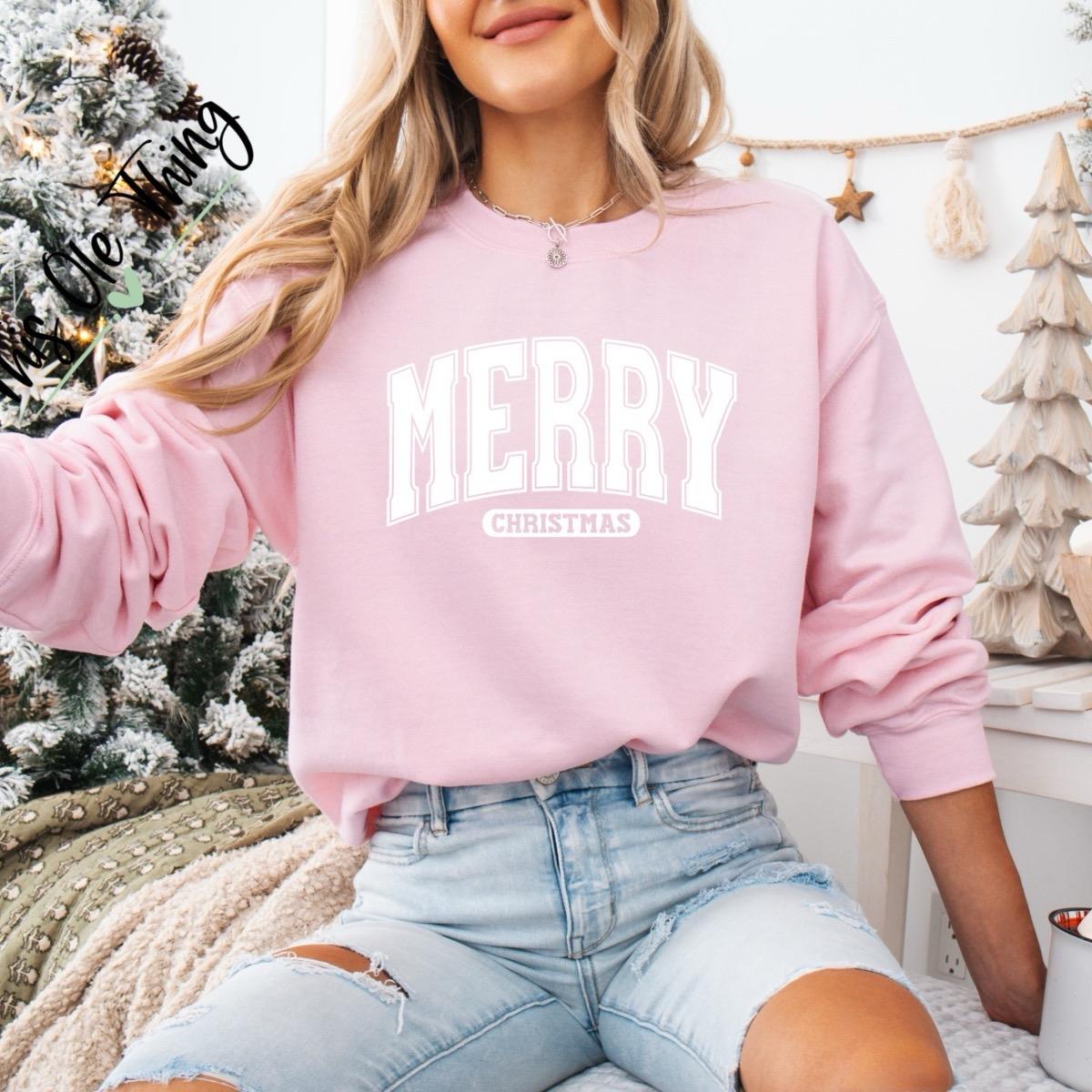 Merry Christmas Crewneck Sweatshirt - photo 5