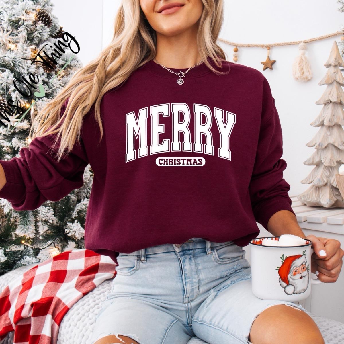 Merry Christmas Crewneck Sweatshirt - photo 6