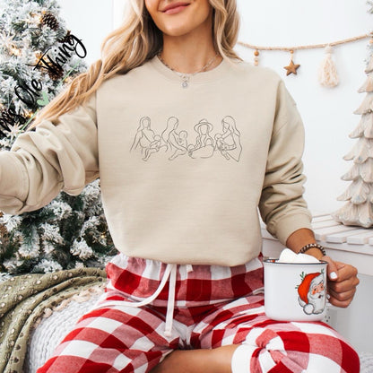 Mickle Thing Nursing Crewneck Sweatshirt