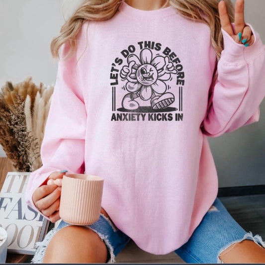 Anxiety Crewneck Sweatshirt