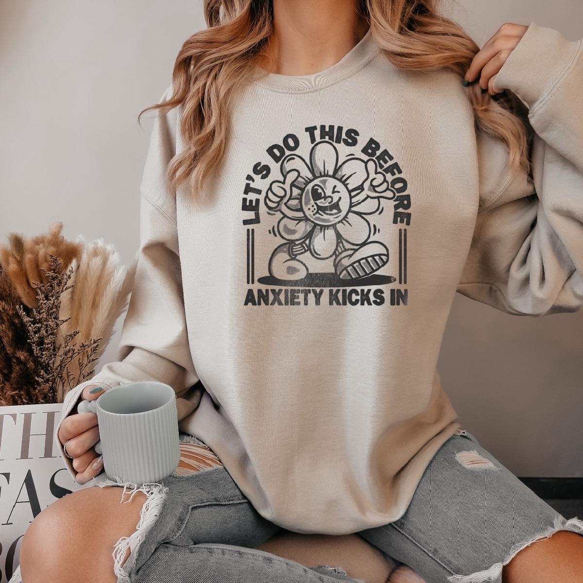 Anxiety Crewneck Sweatshirt
