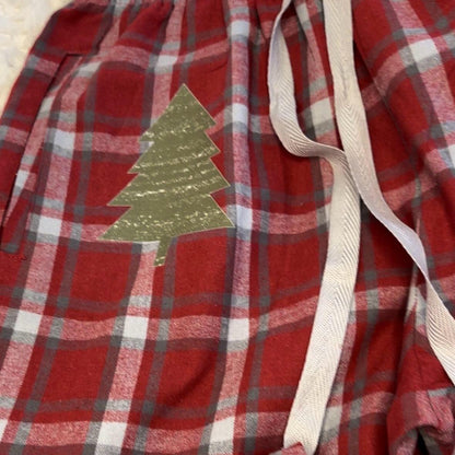 Flannel Plaid Winter Pants