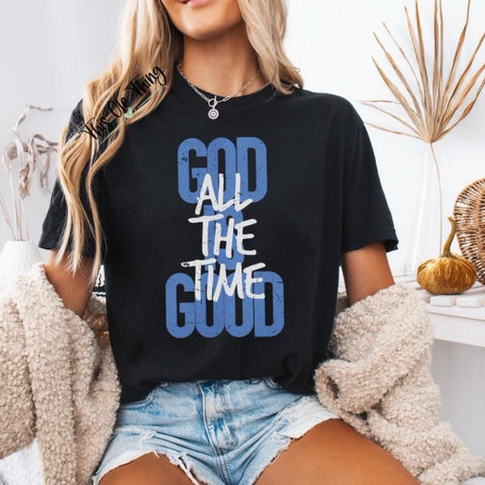 God Is Good Grunge T-Shirt
