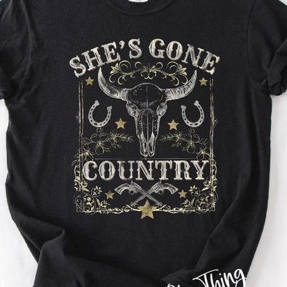 She's Gone Country T-Shirt