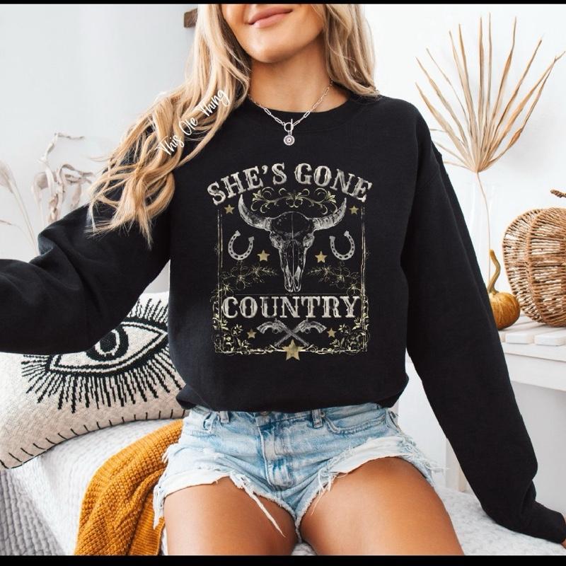 She's Gone Country T-Shirt