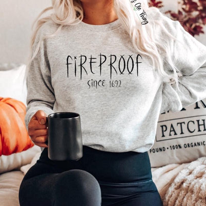 Fireproof Witch Crewneck Sweatshirt