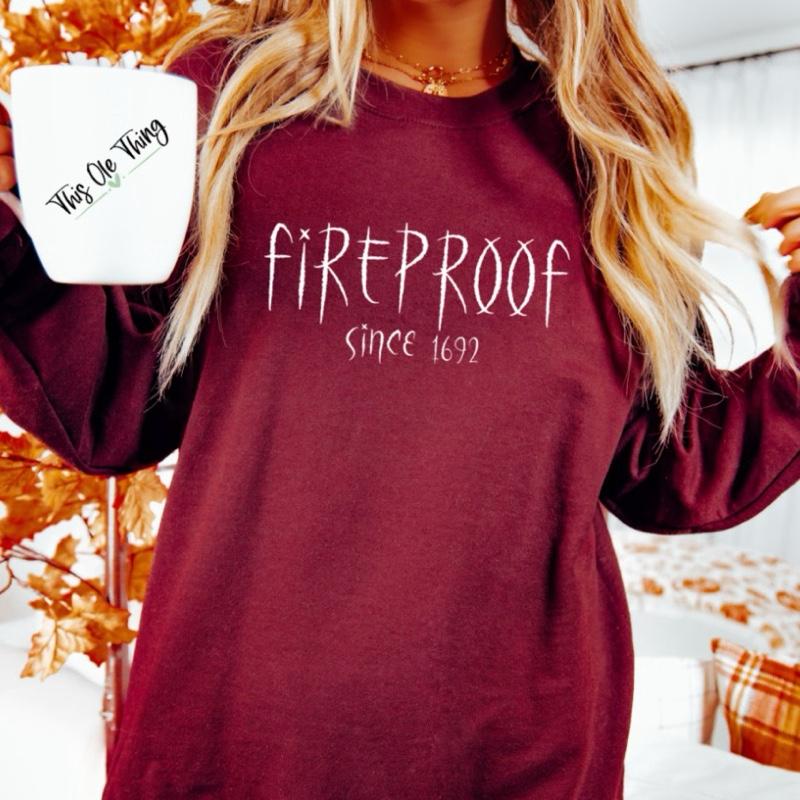 Fireproof Witch Crewneck Sweatshirt