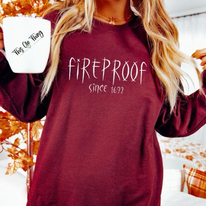 Fireproof Witch Crewneck Sweatshirt