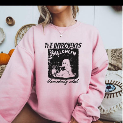 Introverts Halloween Sweatshirt
