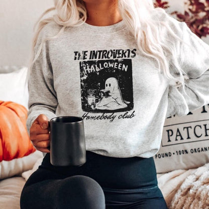 Introverts Halloween Sweatshirt