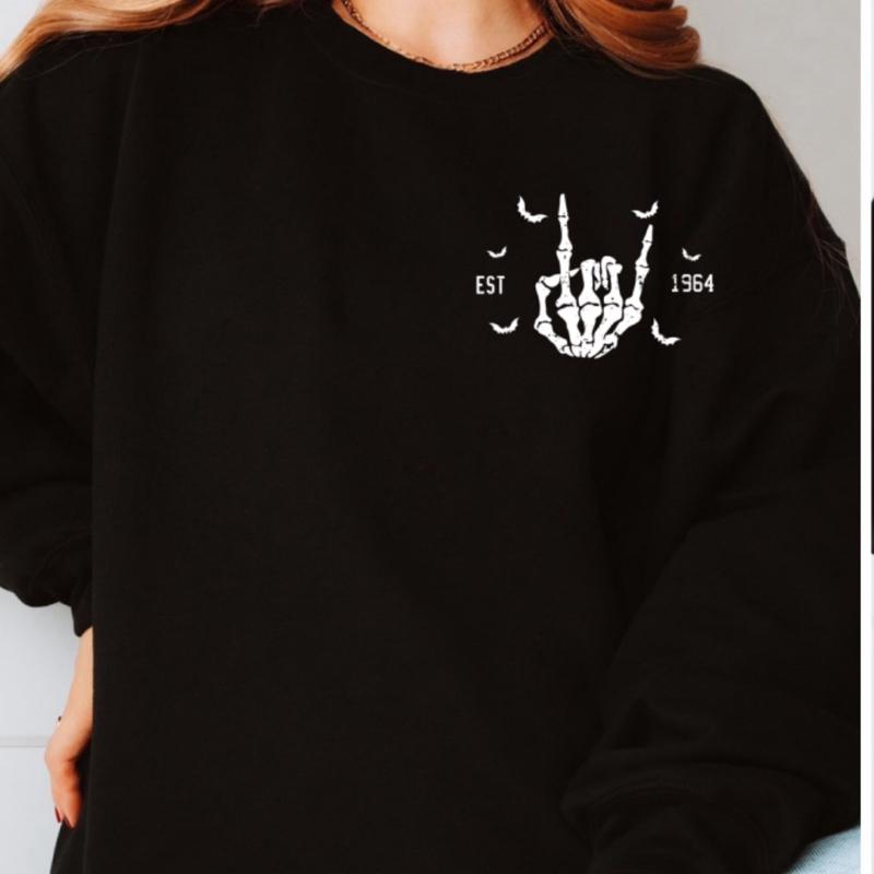 We Wear Black Halloween Sweatshirt