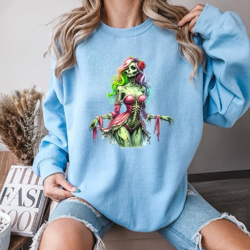 Pretty Zombie Girl Sweatshirt