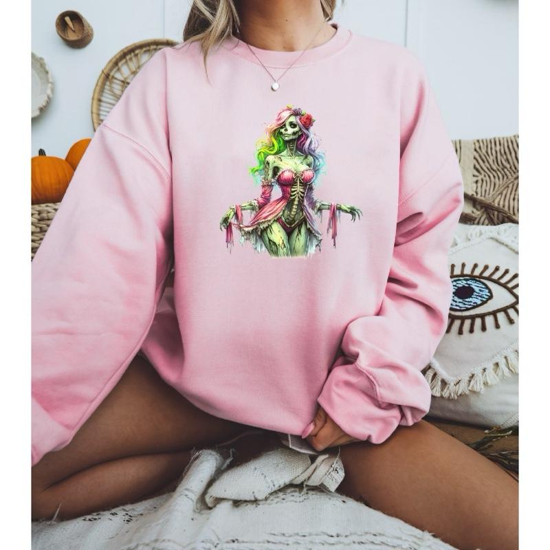 Pretty Zombie Girl Sweatshirt
