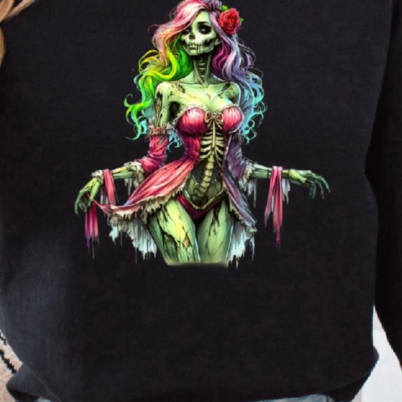 Pretty Zombie Girl Sweatshirt