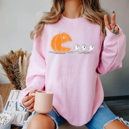 Halloween Pumpkin Chase Sweatshirt