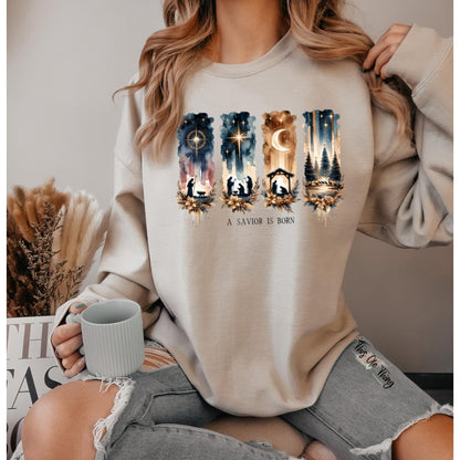 A Savior Is Born Sweatshirt